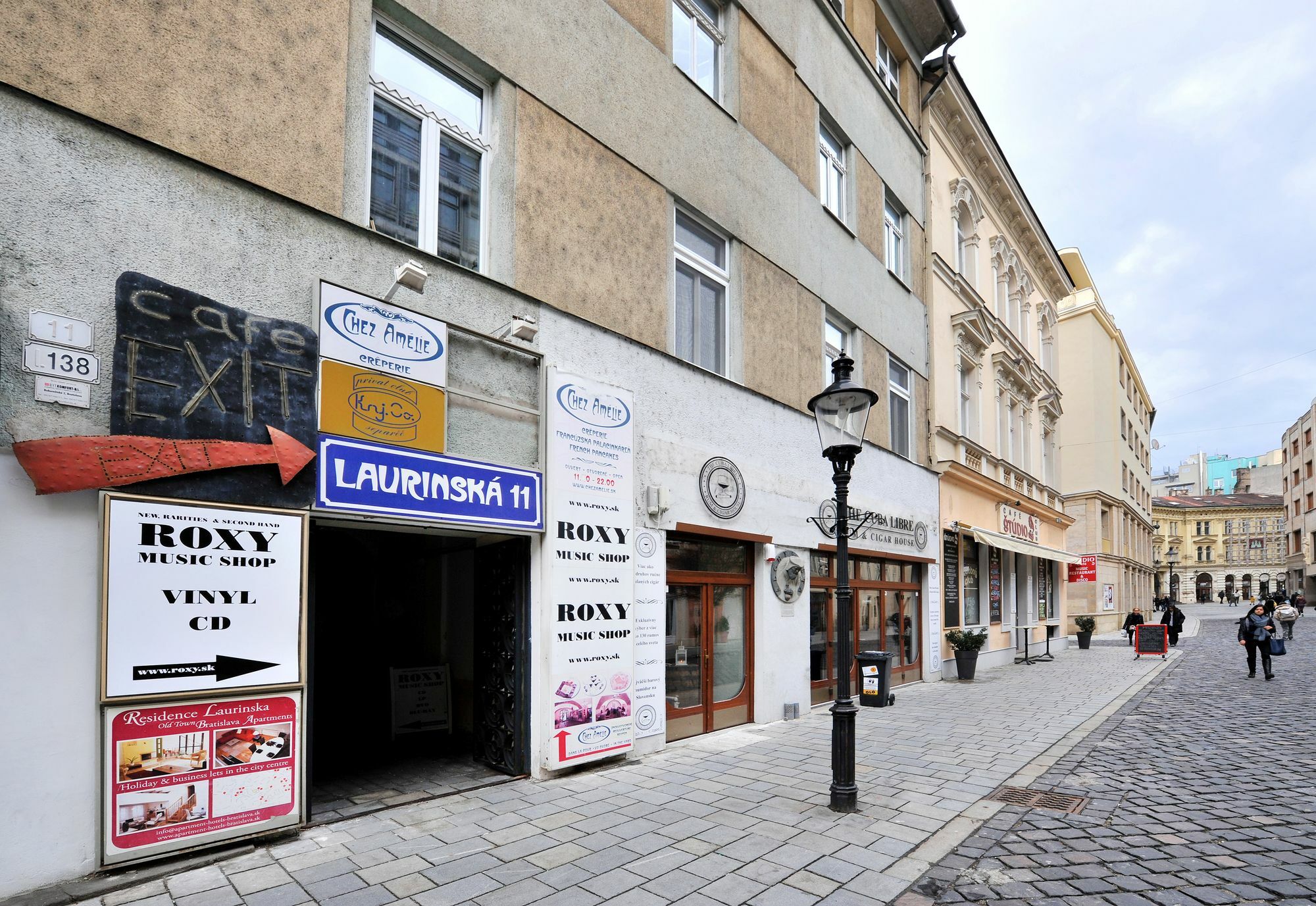 Aplend City Laurinska 11 Pozsony Kültér fotó
